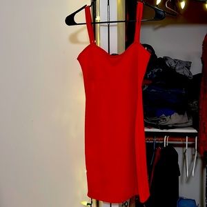 Red mini dress new
